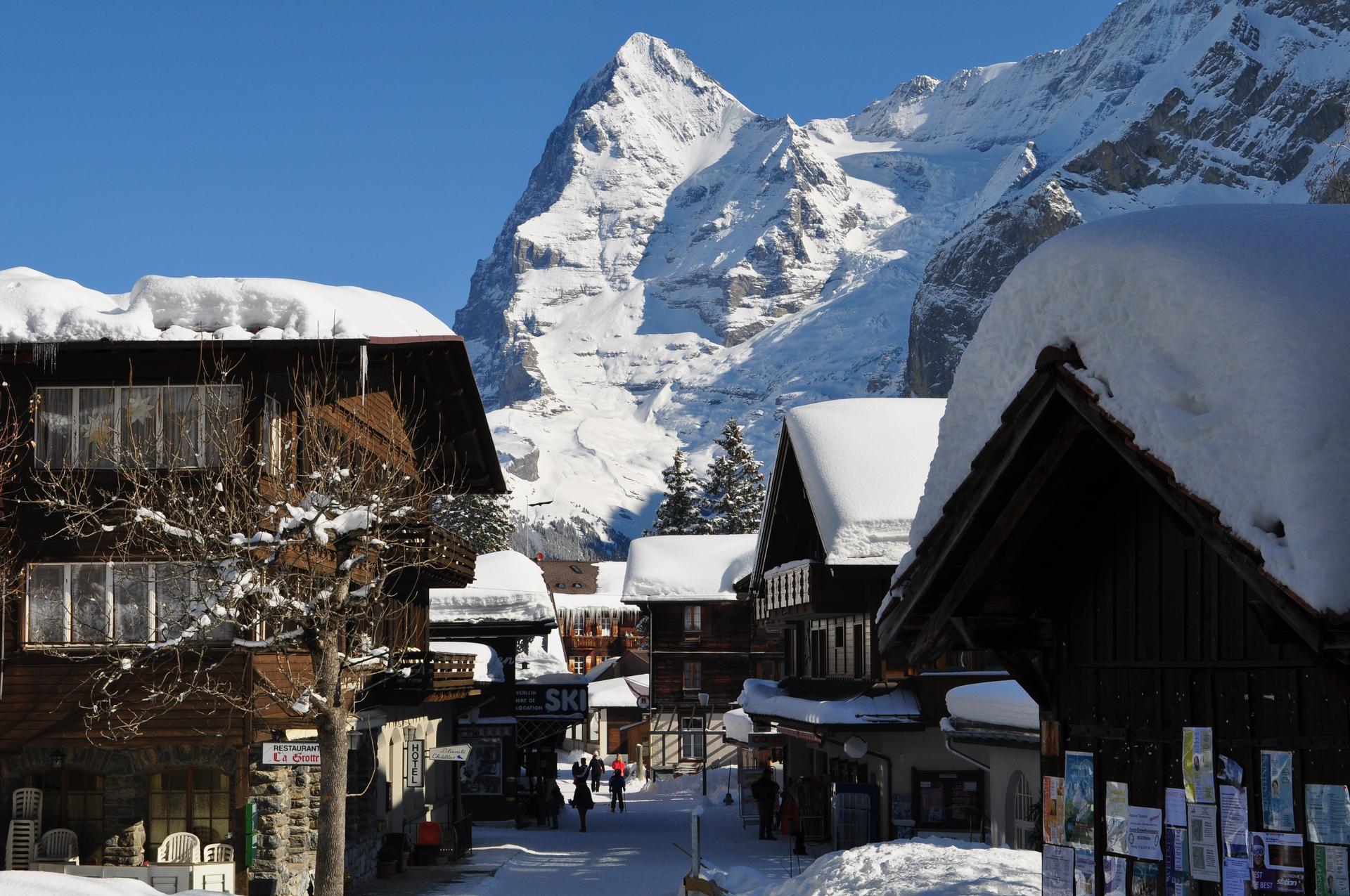 Murren town centre 